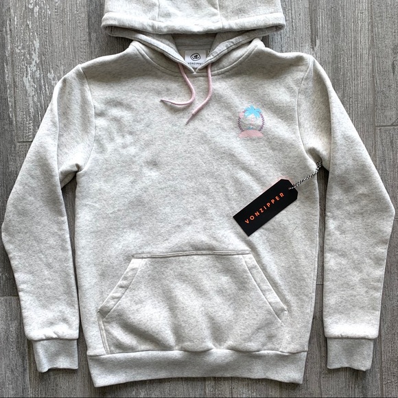 🔥🔥VON ZIPPER - CHECKERED PALMS HOODIE🔥🔥 - Picture 2 of 6